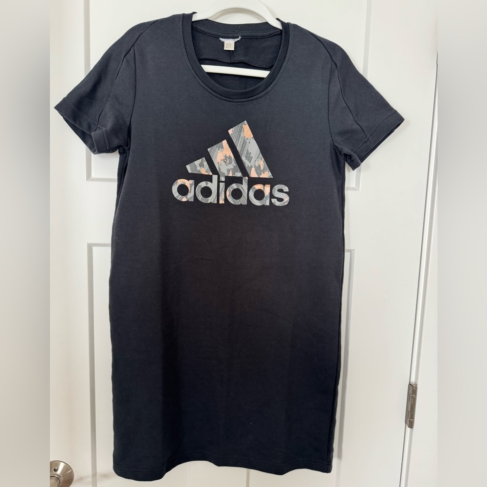 Adidas Black Dress with Logo